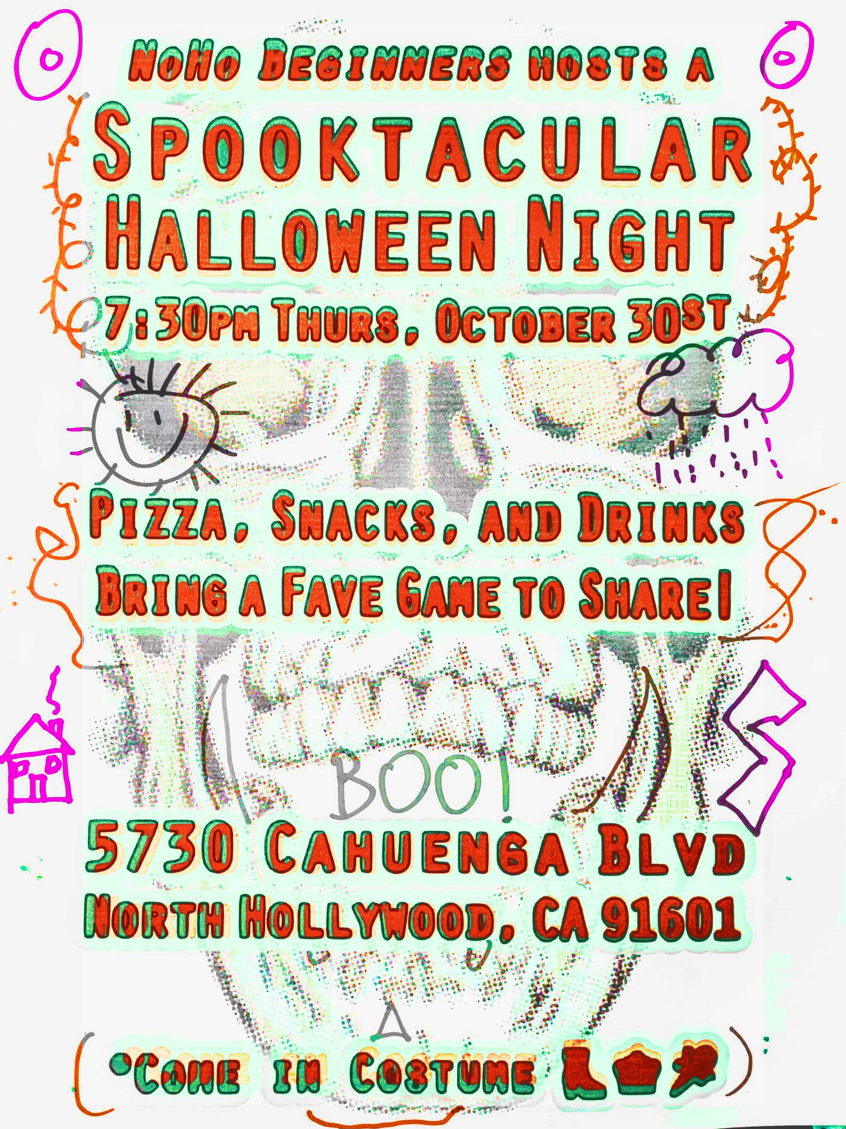 NoHo Beginners Meeting Halloween Party 2025