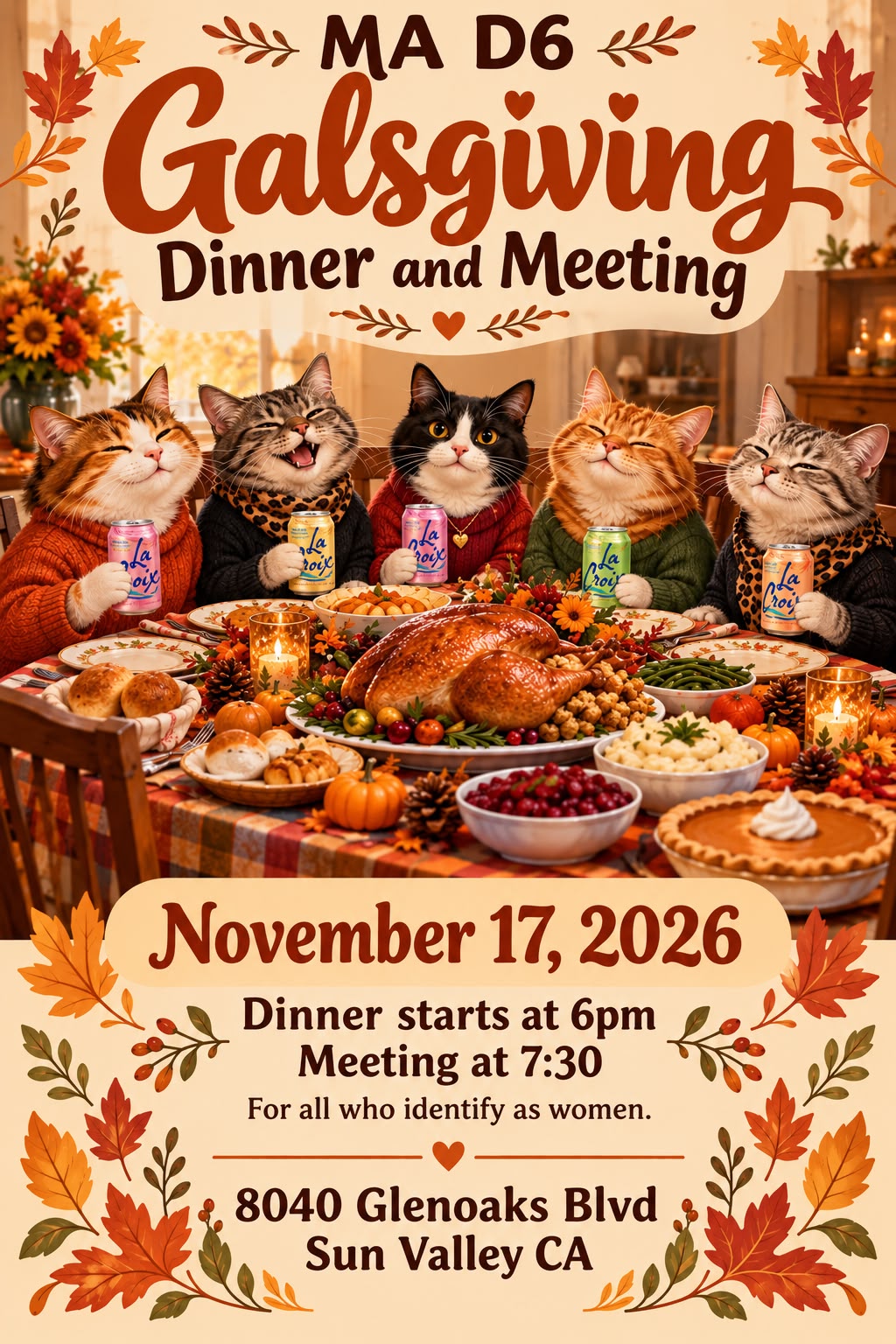 Galsgiving Potluck