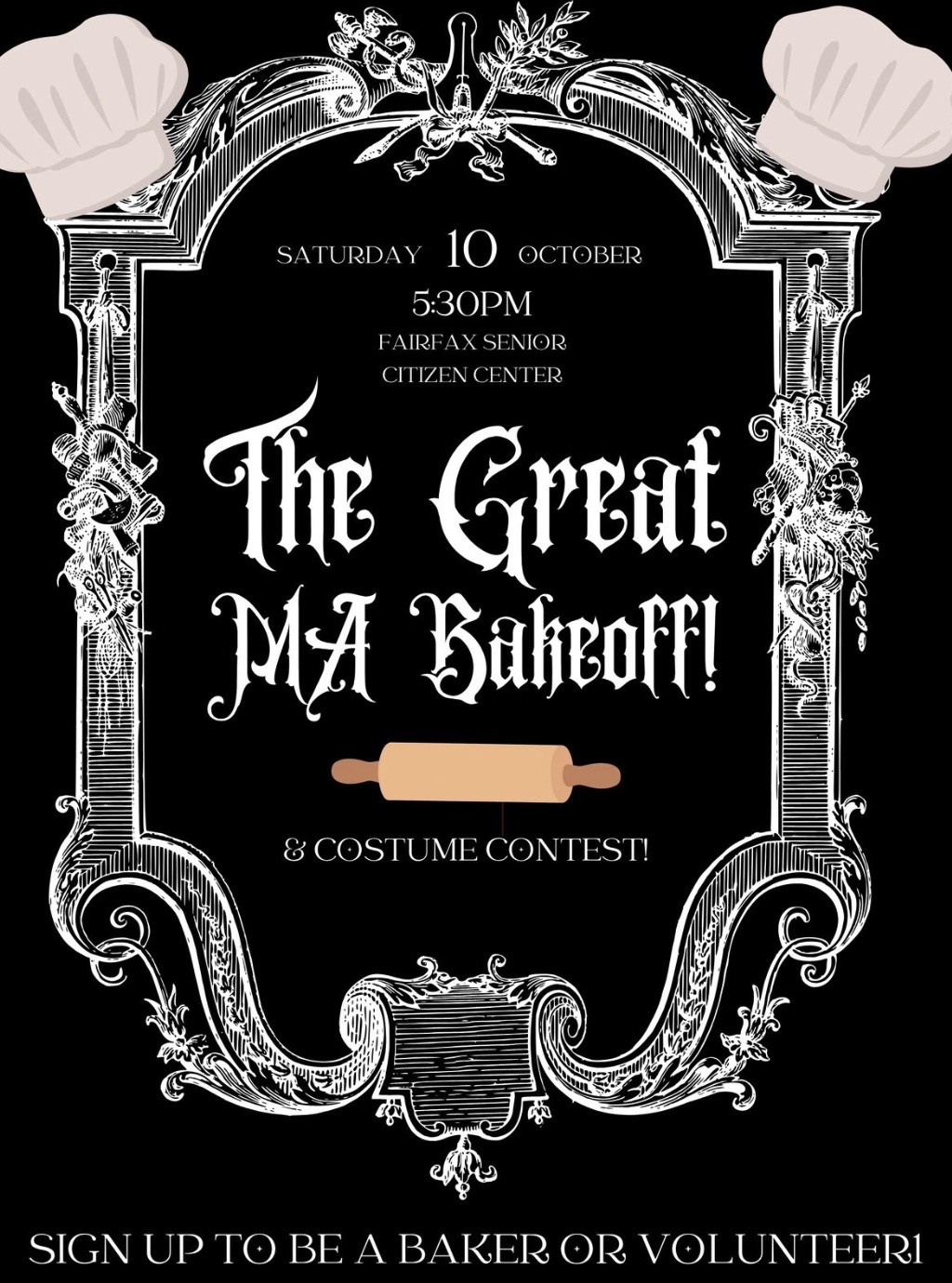 The Great MA Bake-off: Halloween Edition!